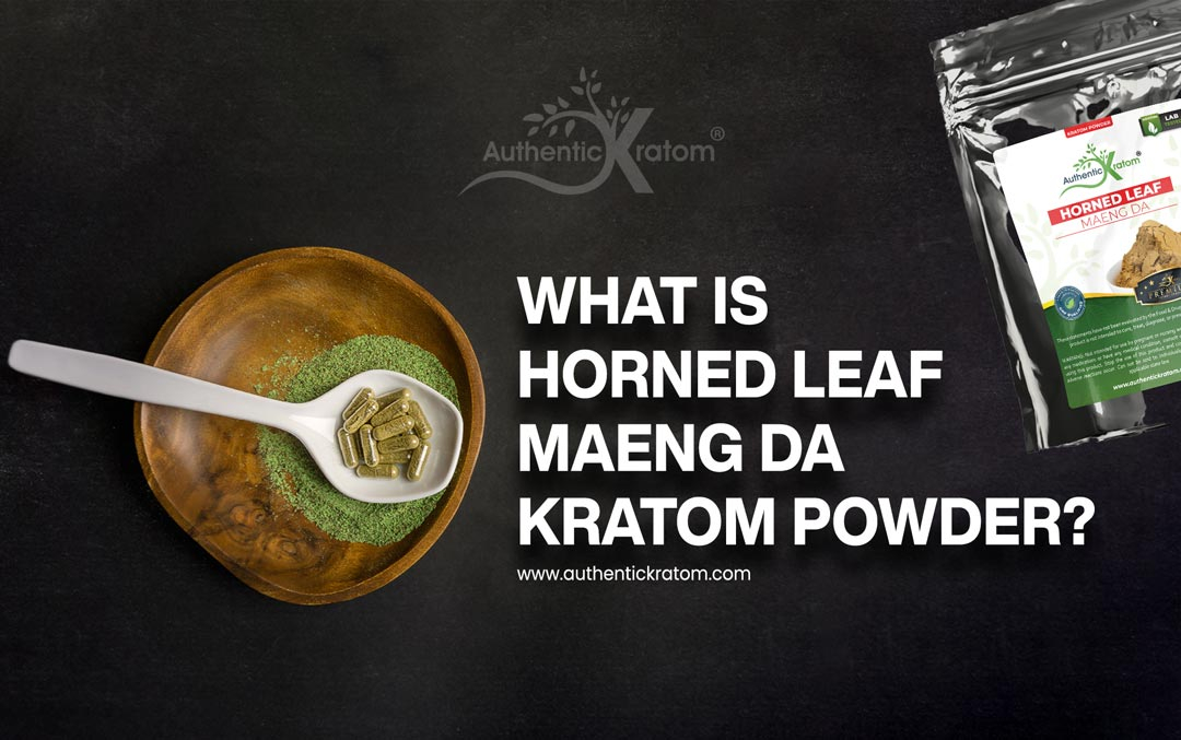 What is Horned Leaf Maeng Da Kratom Powder?