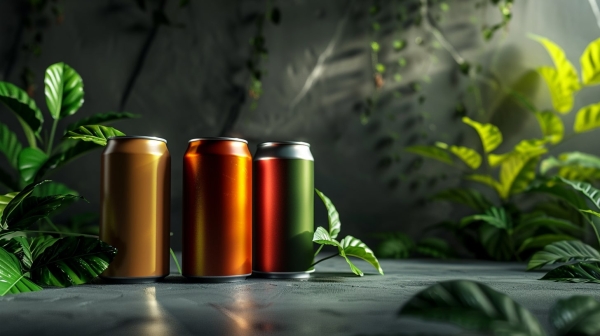 kratom and energy drink cans
