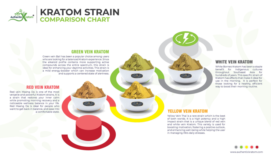 Kratom Strains: Types, Chart (Complete Guide)