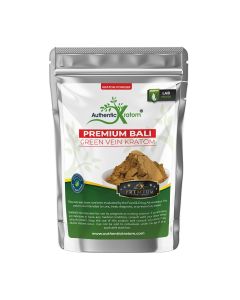 Premium Bali Green Vein Kratom Powder - Packaging