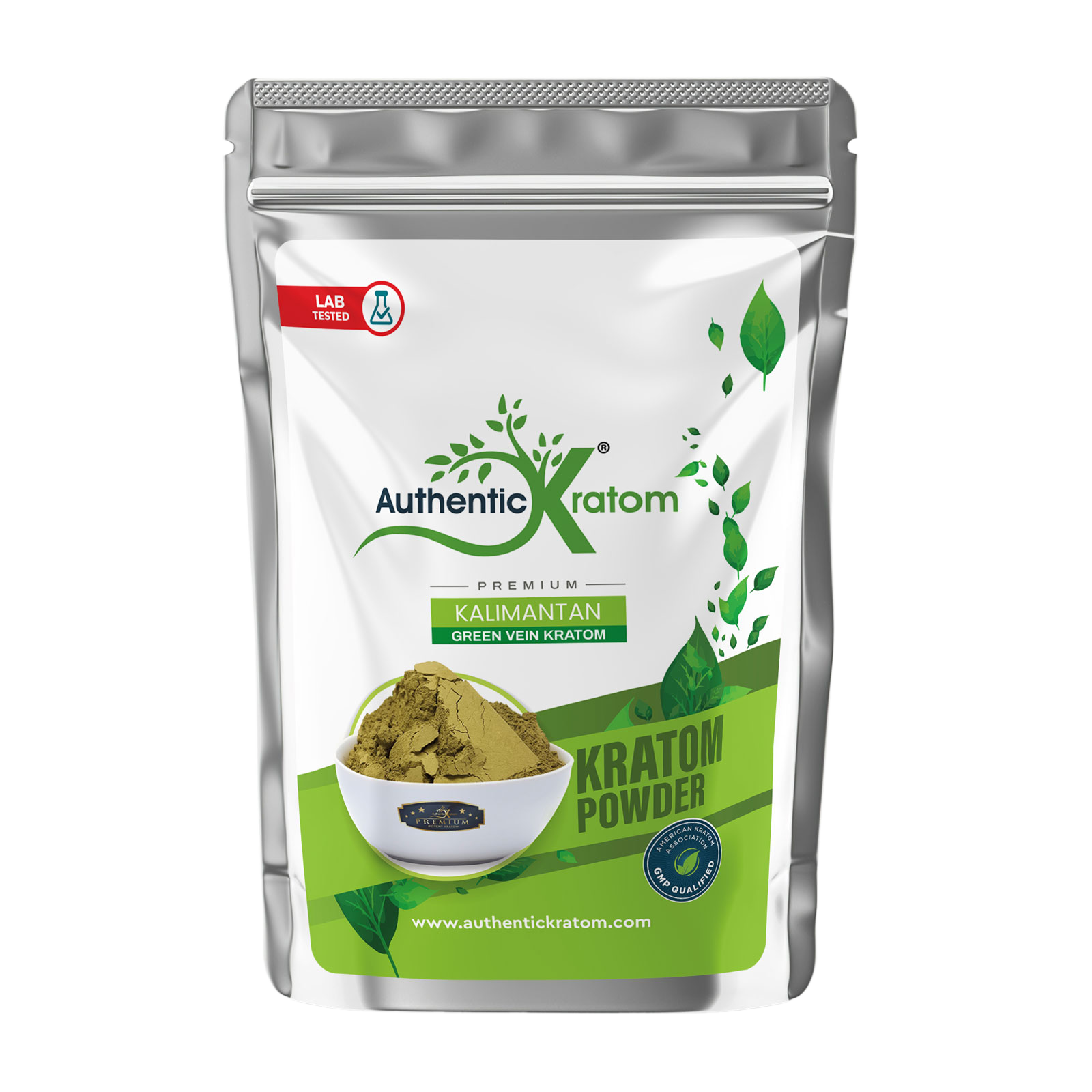 Buy Kalimantan Green Vein Kratom Powder - Packaging
