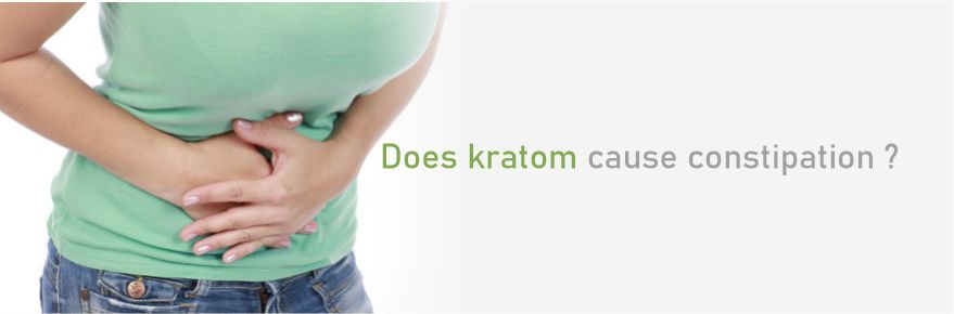 how does kratom cause constipation