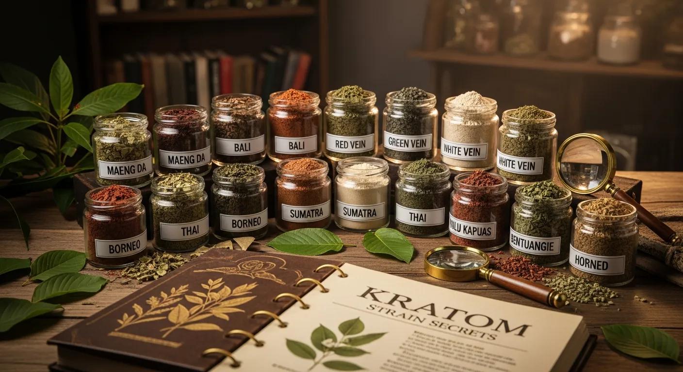Complete Kratom Strain Encyclopedia — A Beginner’s Guide