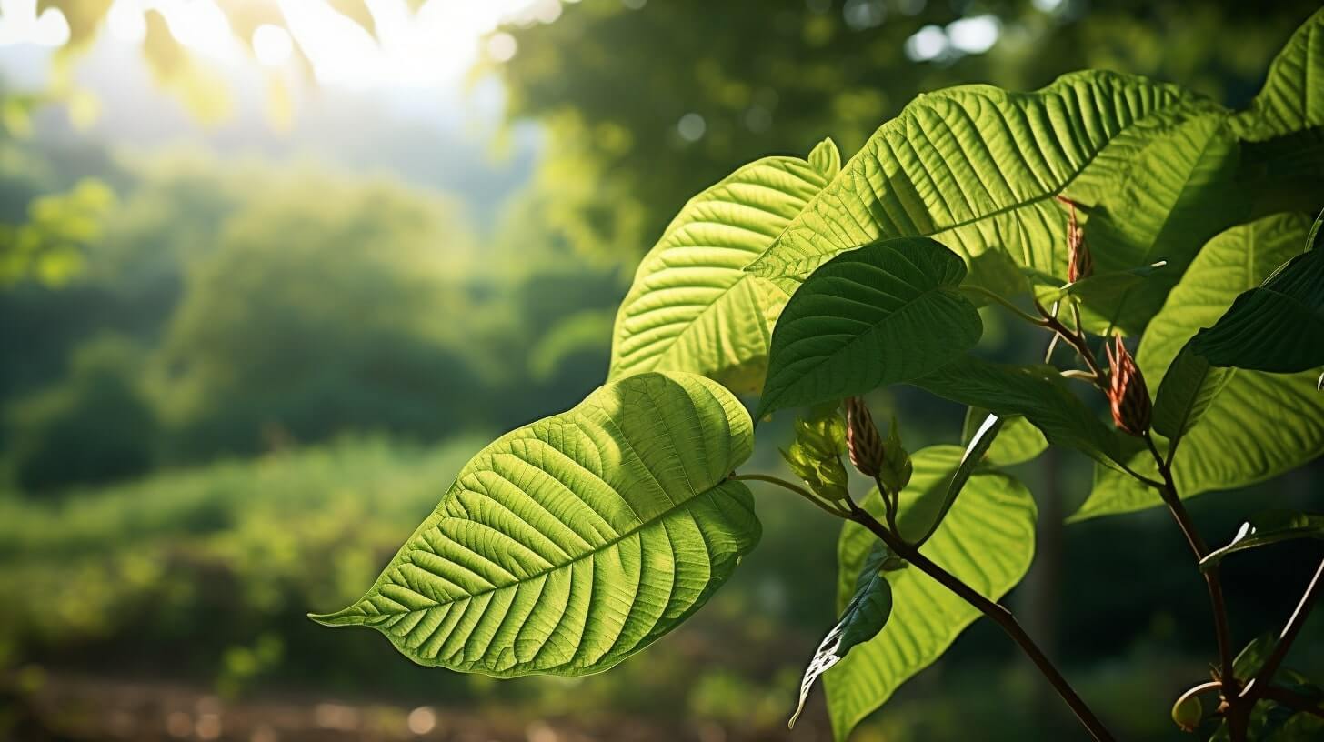 kratom leafs