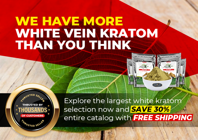 White Vein Kratom Powder Catalog